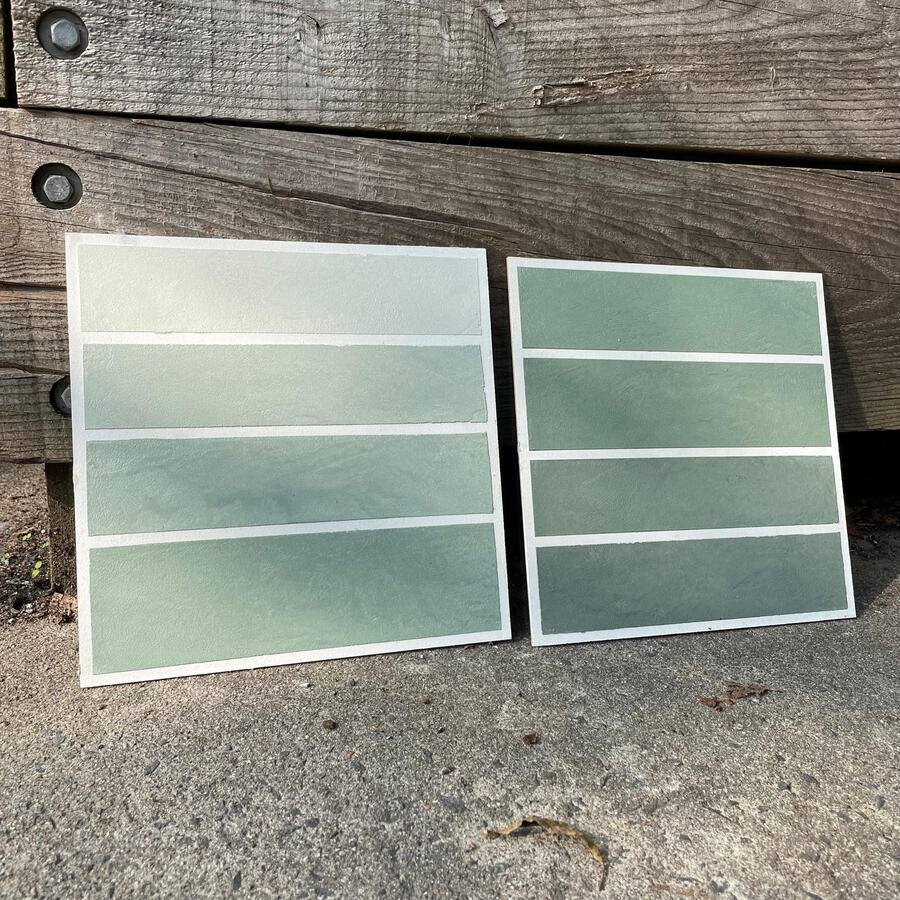 Nuancier Vert