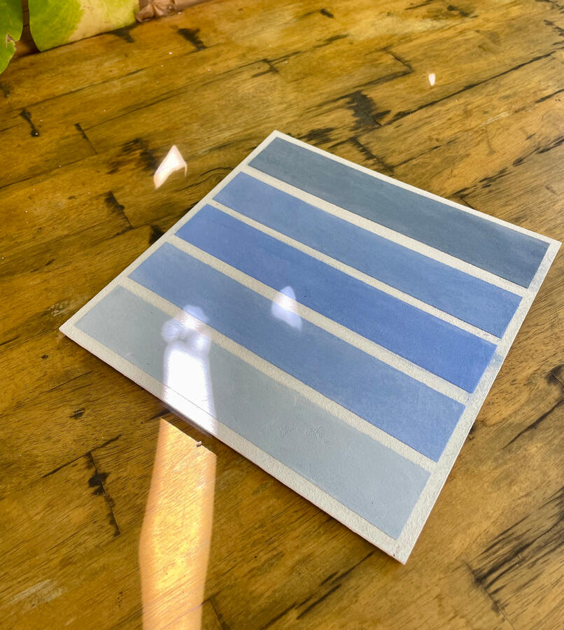 Nuancier Bleu